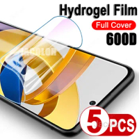 5PCS Hydrogel Safety Film For Xiaomi Poco M4 M3 X3 Pro NFC F3 GT Soft Protective Film M4Pro M3Pro X3NFC X3Pro Gel Film Not Glass