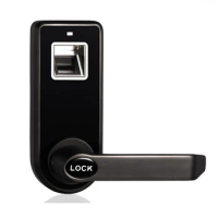 Indoor Door Lock Bedroom Housing Lock Fingerprint Lock Anti-Theft Door Lock Replaceable Spherical Household Lock
