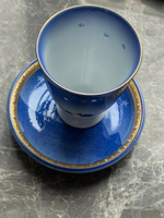日本有田燒miyabi雅月玲瓏杯盤套組 高腳杯 高足杯 茶杯