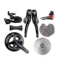 R7000 105 Shimano 105 R7000 Groupset 2x11 Speed Road Bicycle R7000 Dual-Control Lever Front/ Rear Derailleur GS Groupset