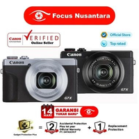 FOCUS NUSANTARA - Canon PowerShot G7 X Mark III Kamera / Canon PowerShot G7X III GARANSI RESMI SILVE