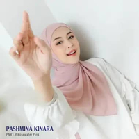 Hijabwanitacantik - Hijab Pashmina Inner Kinara| Hijab Pashmina Instan dengan Inner Maroon