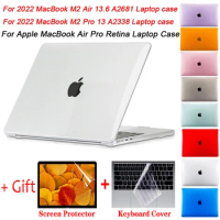 Case For APPLE Macbook 11 12 13 14 15 16 inch laptop shell m1 Pro 13.3 Laptop Case for MacBook Air M2 2022 model a2681 13.6 in