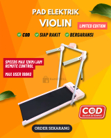 Walking Pad Legacy Violin - Treadmill Lipat Minimalis, Remote Control, Speed 10KM/H, Hemat Listrik