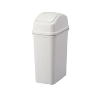 【日本ASVEL】搖蓋垃圾桶-10L(廚房寢室客廳浴室廁所 簡單時尚 質感霧面 大掃除 清潔衛生)