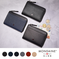 MONDAINE 瑞士國鐵 蘇黎世系列7卡風琴夾零錢包-多色可選