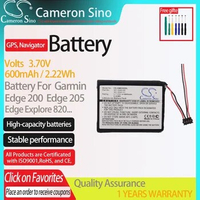 CameronSino Battery for Garmin Edge 200 Edge 205 010-01626-02 Edge 520.fits361-00043-00,GPS Navigator Battery.