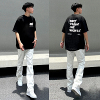 NG T-shirt Atasan Baju Kaos Oversize Pria Putih Keren Premium Lengan Pendek Dewasa Distro Korean Sty