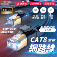 Cat.8 高速網路線【15m】Cat8 網路線 鍍金頭 高速網路線 分享器 數據機 機上盒