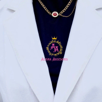 Alisha Aksesoris - Kalung Ruby (Titanium)