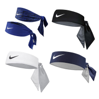 Nike 頭帶 Headband 男女款 頭巾 可調頭圍 吸汗 單一價 N100362040-9OS