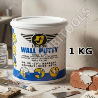 PLAMIR WALL PUTTY RJ LONDON 1 KG UNTUK DINDING TEMBOK SERBAGUNA