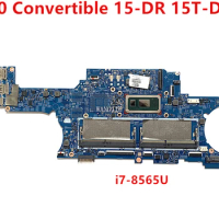 100% Working For ENVY X360 Convertible 15-DR 15T-DR Used Motherboard i7-8565U CPU L53568-601 L53568-001 18748-1 448.0GB13.0011