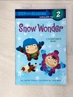 【書寶二手書T4／少年童書_D8I】Snow Wonder（Step into Reading, Step 2）_Ghigna, Charles/ Woolf, Julia (ILT)