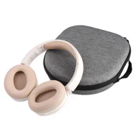 NEW Waterproof Earphone Case Hard EVA Case W820NB Storage Bag Portable Wireless Headphone Pouch Bag Box Black Grey