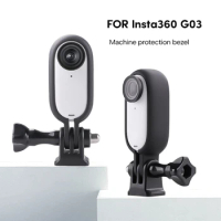 Mount Adapter Protective Frame with 1/4" Thread Adapter for Insta 360 Go 3