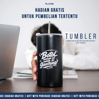 (HADIAH GRATIS - JANGAN DI ORDER) PLATINI OFFICIAL GWP TUMBLER