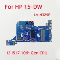 LA-H329P Motherboard For HP 15-DW Laptop motherboard with I3 I5 I7 10th Gen CPU UMA L86465-601 100% Tested