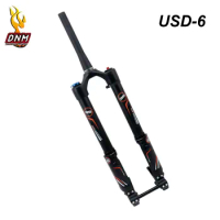 DNM USD-6 Air Suspension 140mm Travel Tapered Mountain Bicycle Bike Fork Aluminum MTB Front Fork 26" 27.5"