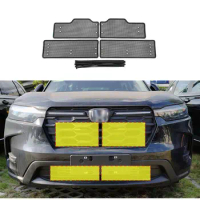 Car Front Grill Net Head Engine Protect Anti-insect for Honda Hrv E El Rs 2022 2023 2024 Water Tank Net Accessories Auto Kit