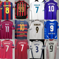 Vintage Jersey Lampard Kaka M Radona Henry AC Roca Kaka Zidane Neymar Tini Football Shirt