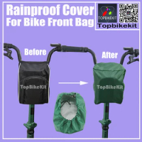 Bicycle Front Bag Rainproof Cover/For Brompton Bike Dahon Folding Bike Front Bag Waterproof Cover