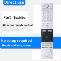 ZF applies to CT-8517 New Remote Control for Toshiba Smart LCD TV CT-8521 CT-8536 CT-90229 CT-90241 Controller