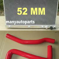 Aluminum Radiator +red silicone Coolant hose KIT for Toyota Celica GT-Four GT4 ST205 3S-GTE 3SGTE Manual 1994-1999