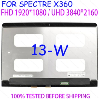 For HP Spectre X360 13-W 13-w033ng 13-w001tu 13.3" FHD UHD LCD Touch Screen Digitizer Laptop Replacement Assembly
