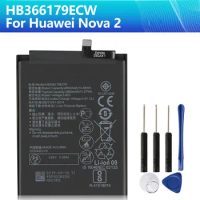 Phone Battery HB366179ECW for Huawei Nova 2 Nova2 CAZ-AL10 CAZ-TL00 2950mAh Replacement Battery + Tool