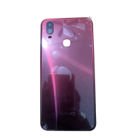 Ốp lưng cho Vivo Y11 2019 1906 y12i nắp pin vỏ ngoài cửa sau với máy ảnh khung giữa phím bên Buttton