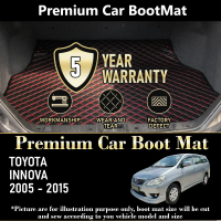 TOYOTA INNOVA 05 06 07 08 2009 2010 2011 2012 2013 2014 2015 Boot Mat Car Boot Carpet VIP Boot Tray 