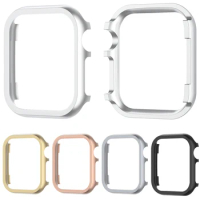 Metal Case for Apple Watch 8 Ultra 49mm Case Series 8 7 41mm 45mm Aluminium Alloy Bumper Frame Cover for iWatch 6 SE 5 40mm 44mm