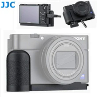 JJC Durable Quick Release Hand Grip Handle For Sony RX100VII RX100 VII RX100M7 Camera L Plate Bracket Holder Anti-Slip Pad