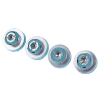 Hot Sale 4pcs Blue Screws For HP 3.5 HDD 400 600 800 480 680 880 G1 G2 G3 G4 Screws Isolation Grommet Mute Mounting