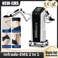 2 In1 RF Fat Massager Infrared EMSzero Slimming Muscle Stimulation Massager Electromagnetic Fat Slimming EMS Body Sculpt Machine