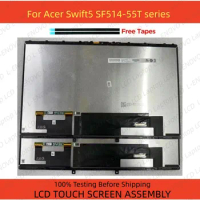 14.0 Inch For Acer Swift5 SF514-55T SF514-55GT SF514-55TA SF514-55 Series LCD Display Touch Screen Digitizer Assembly FHD 30pins
