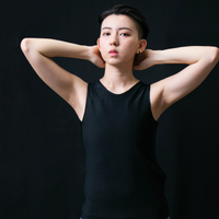 【T-STUDIO】AIR+輕薄透氣網布平價粘式全身束胸內衣(黑)