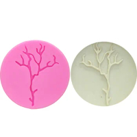 M0719 Halloween tree branches silicone mold biscuits chocolate candy candy biscuits cake decoration tools