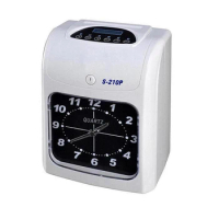 S-210 Attendance punch card time recorder Time recorder Digital Office Equipment Electronic Time Clock