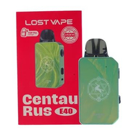 Pod Vape Centaurus E40 pod Kit 40W 1400Mah New Color Authentic By Lostvape MINT AURORA