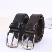 ✨ New men's belt with PVC edge, pin buckle belt, men's belt, faux cowhide, casual, versatile, un