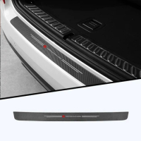 1pc car trunk decorative protective stickers Bumper For MG ZS GS 5 Gundam 350 Parts TF GT 6 Stickers car Accessories