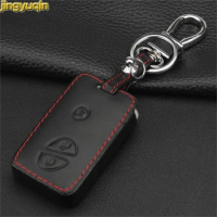 Jingyuqin 2 BTN Smart Remote Car Key Leather Case Cover for Lexus ES 300h 250 350 IS GS CT200h RX CT200 ES240 GX400 LX570 RX270