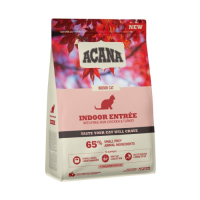 加拿大ACANA愛肯拿-室內開胃貓低GI配方-放養雞肉.鯡魚+蔓越莓全齡貓(完美體態) 1.8KG (02-0703) (買就送THE CAT 肉泥 30g*2包隨機)