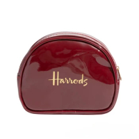 Harrods London Make Up Cosmetics Zipper Bag Travel Cosmetic oOrganizer