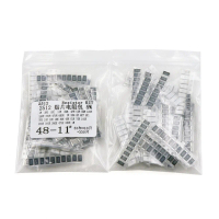 2512 ชุดอุปกรณ์ต้านทาน SMD แบบชุดรวม 33 ค่า x 10 ชิ้น (รวม 330 ชิ้น) ช่วงค่า 1Ω–1M โอห์ม ความคลาดเคล