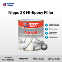 NIPPE 2K HI-EPOXY FILLER-200CC-PLAMIR/DEMPUL DUCO MARKAS BANGUNAN