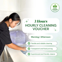 3 Hours Hourly Helper Cleaning by Evergreen Cleaning Services.
