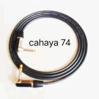 KABEL GITAR JACK AKAY MONO L TO SILVER METAL 4M FULL - HOPE ONE